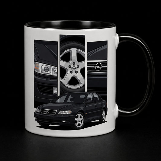 OMEGA B – TASSE MIT MOTIV – KLASSIKWAGEN
