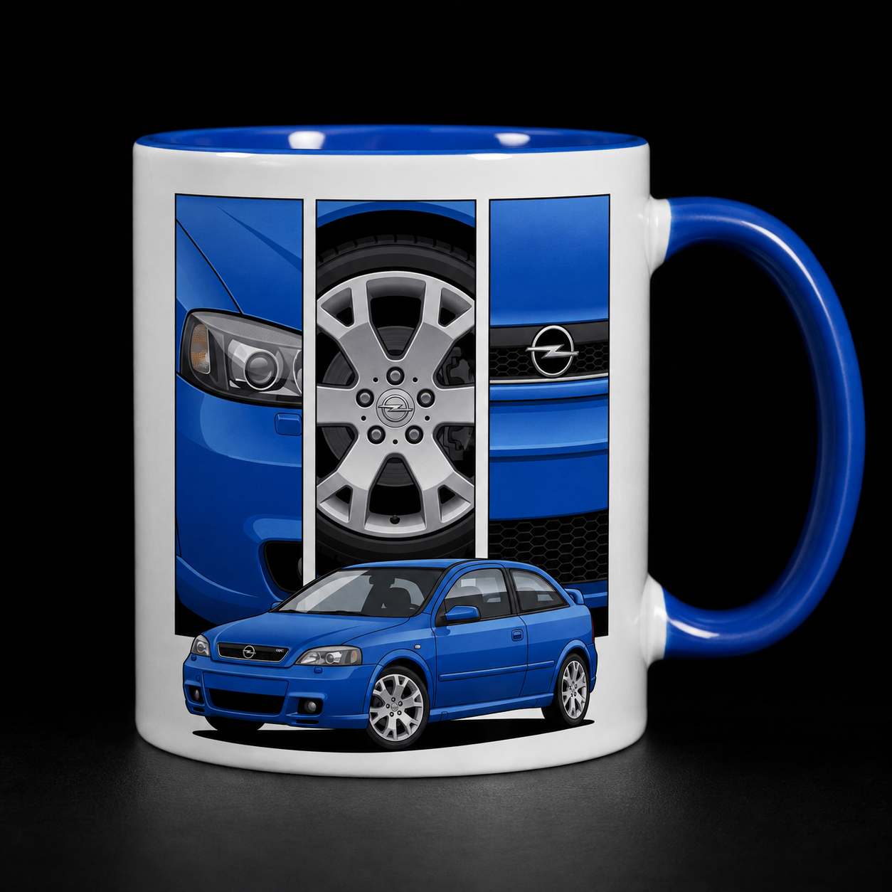 ASTRA G OPC – TASSE MIT MOTIV – KLASSIKWAGEN