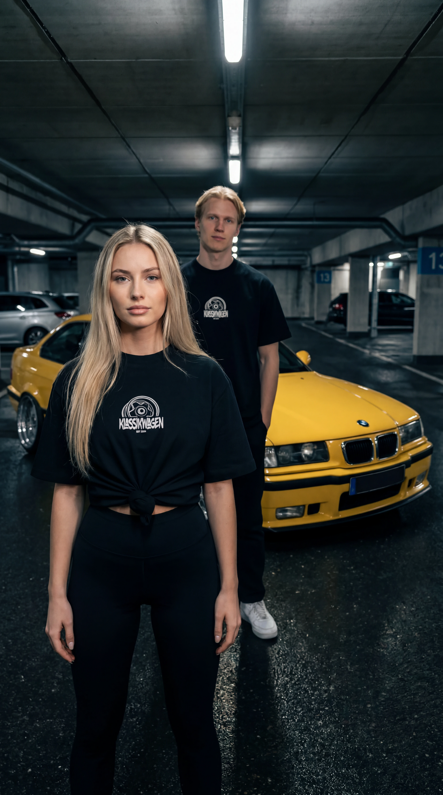 KLASSIKWAGEN E36 MADE IN GERMANY - Oversized T-Shirt