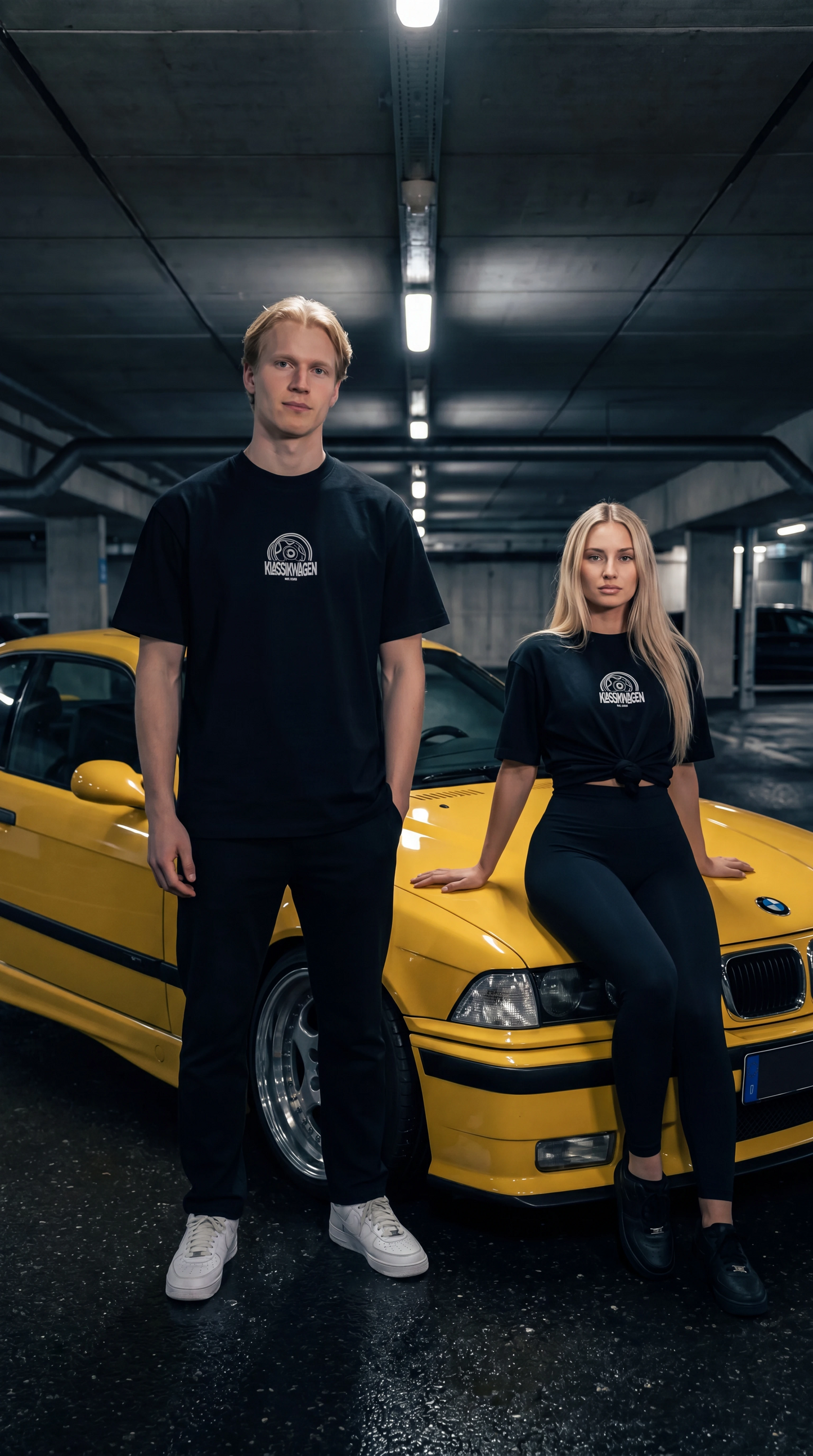 KLASSIKWAGEN E36 MADE IN GERMANY - Oversized T-Shirt