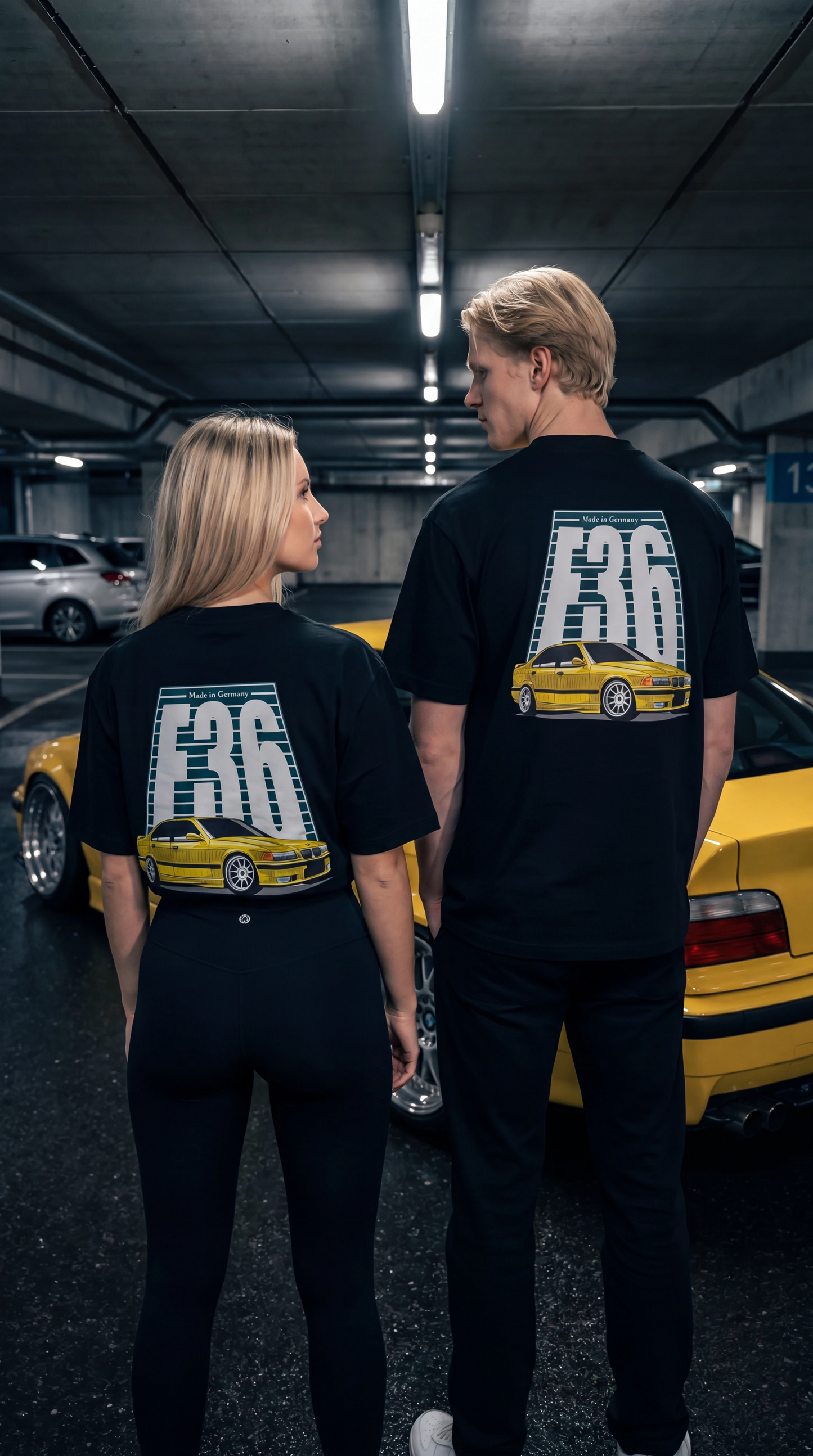 KLASSIKWAGEN E36 MADE IN GERMANY - Oversized T-Shirt