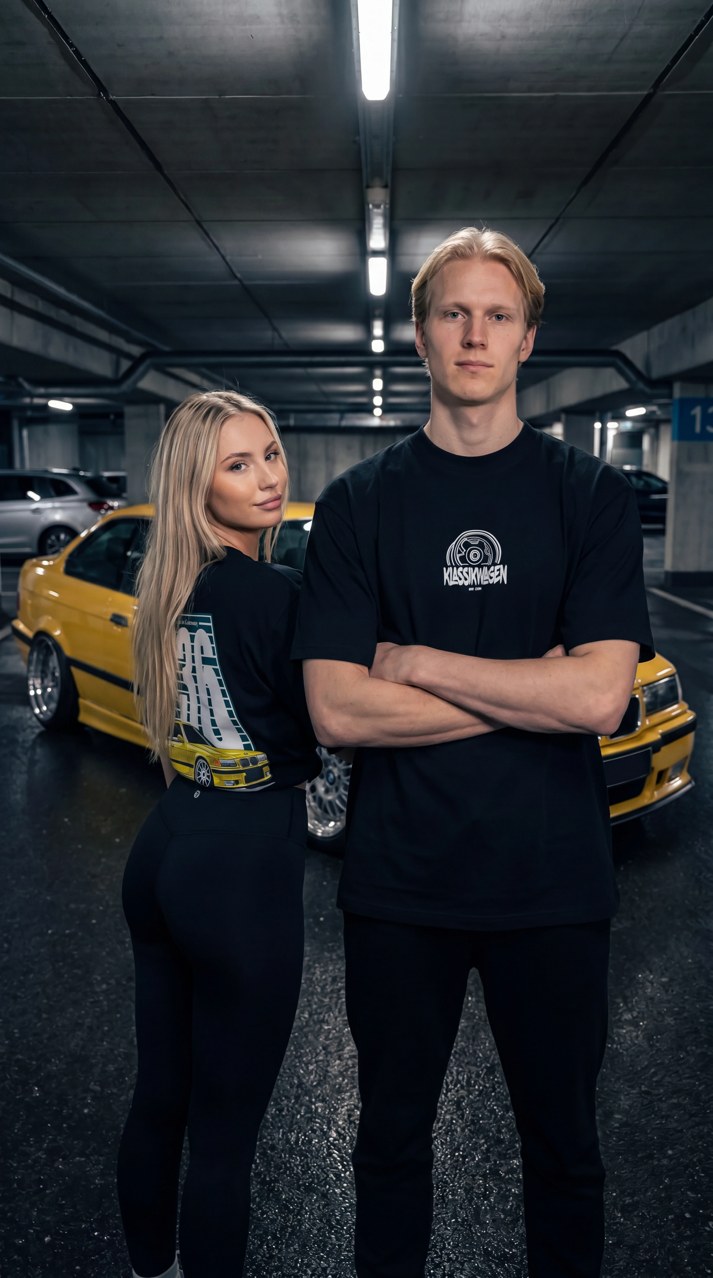 KLASSIKWAGEN E36 MADE IN GERMANY - Oversized T-Shirt