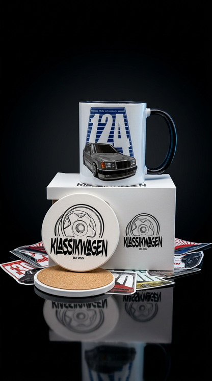 TASSE MIT MOTIV MERCEDES BENZ W124
