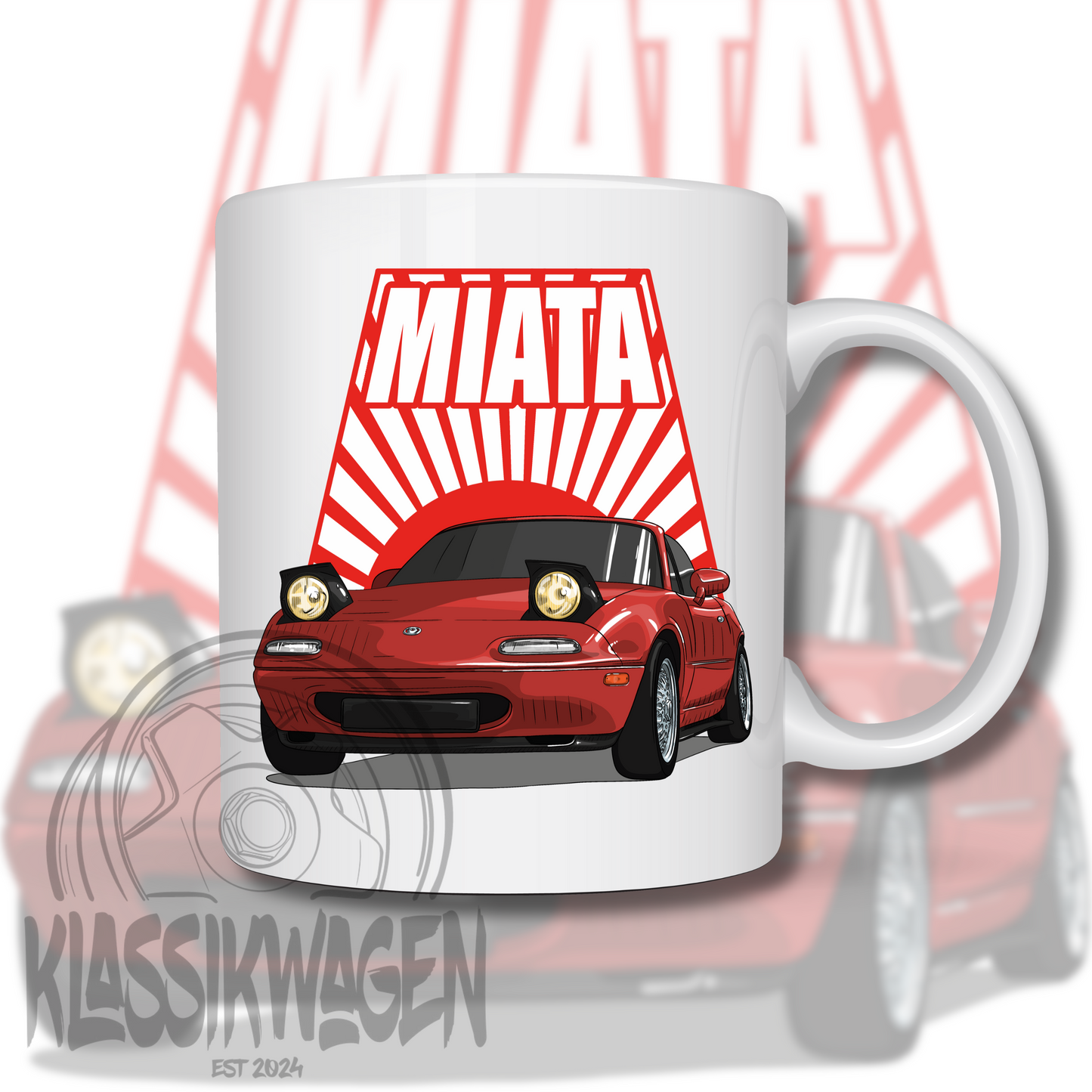 TASSE MIT MOTIV MAZDA MX-5 (MIATA)