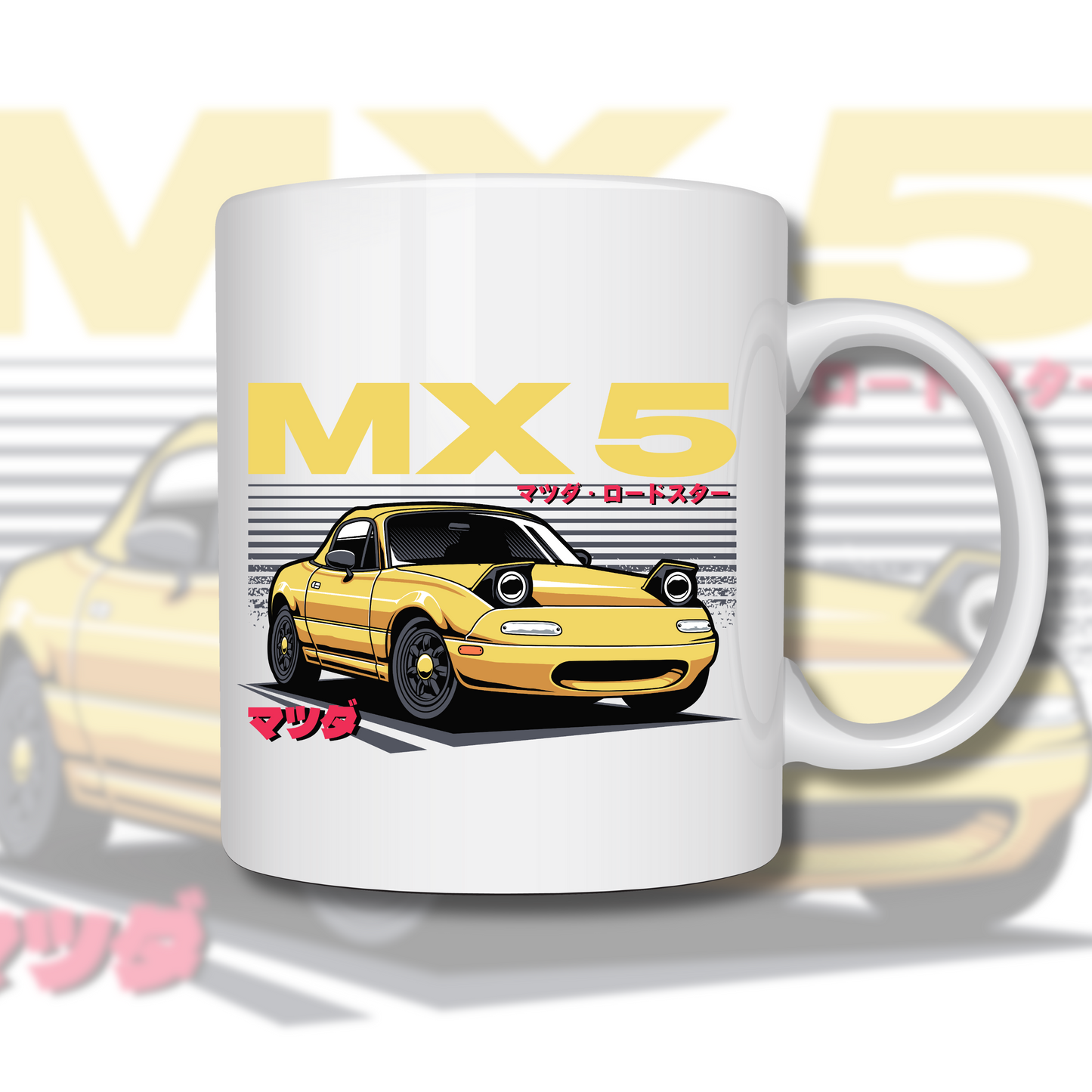 TASSE MIT MOTIV MAZDA MX-5 (MIATA)
