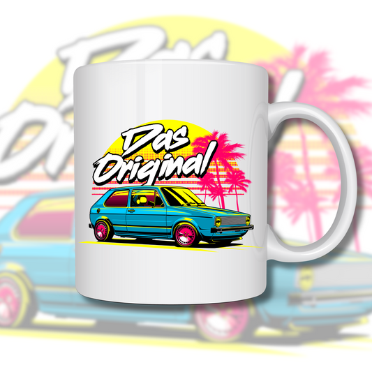 TASSE MIT MOTIV VW GOLF