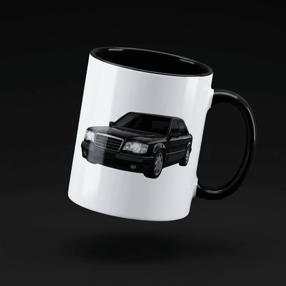 MERCEDES-BENZ W124 TASSE MIT MOTIV – BLACK. EDITION