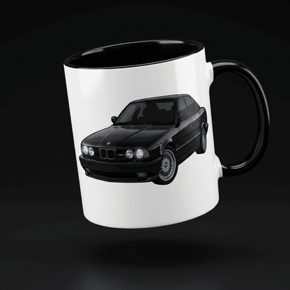 BMW E34 TASSE MIT MOTIV – BLACK. EDITION
