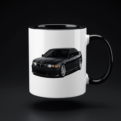 BMW E36 TASSE MIT MOTIV – BLACK. EDITION
