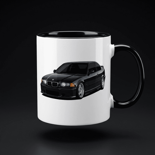 BMW E36 TASSE MIT MOTIV – BLACK. EDITION