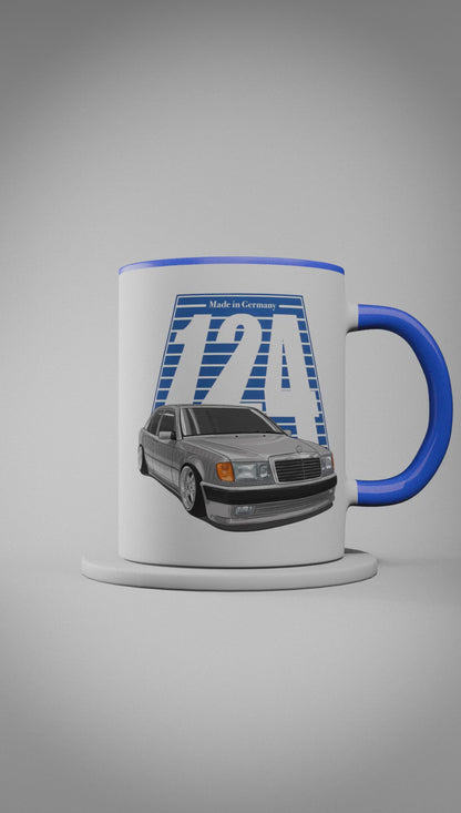 TASSE MIT MOTIV MERCEDES BENZ W124